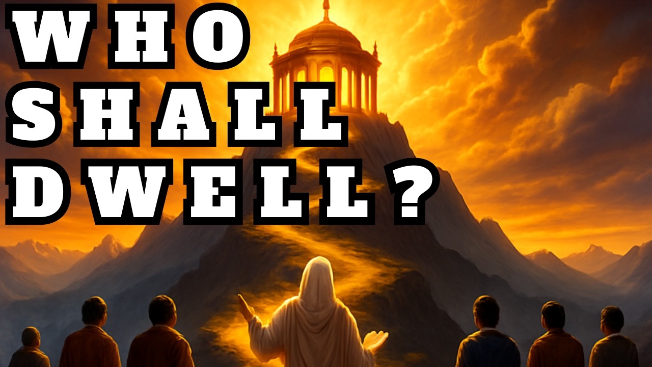 Walking with the King! 🛡️ Psalm 15 KJV | Word-for-Word Scripture Song (Upbeat Score)