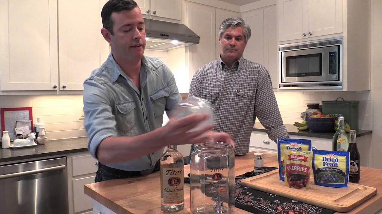 Tito's Vanilla and Dried Fruit Infusion