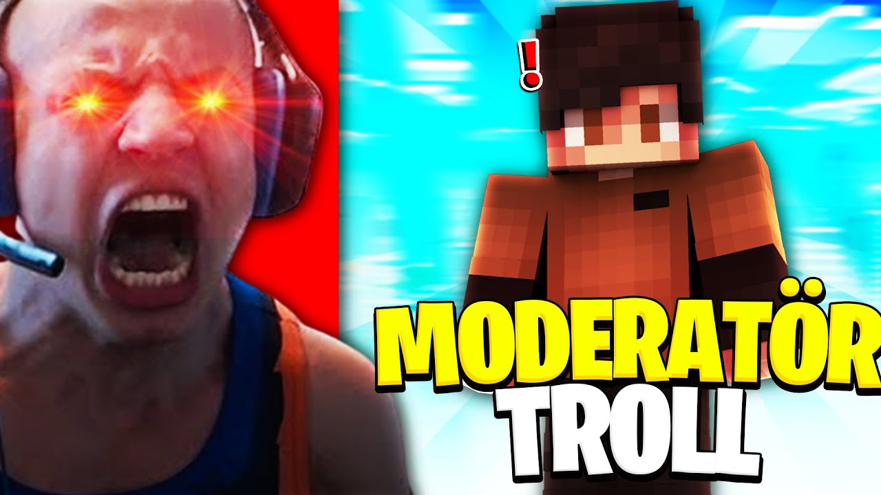 MODERATÖR YETKİM İLE OYUNCULARI TROLLEDİM - CRAFTRİSE BEDWARS
