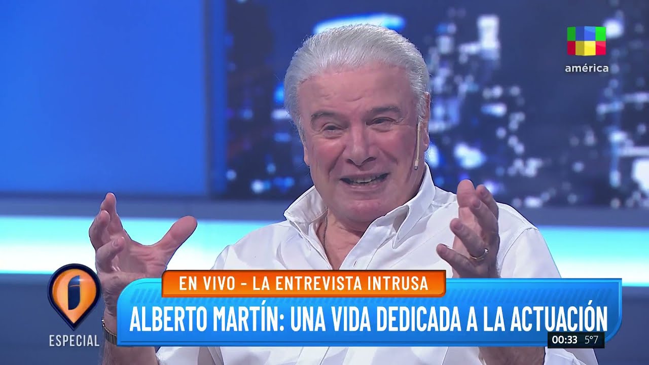 La dura historia de vida de Alberto Martín: 