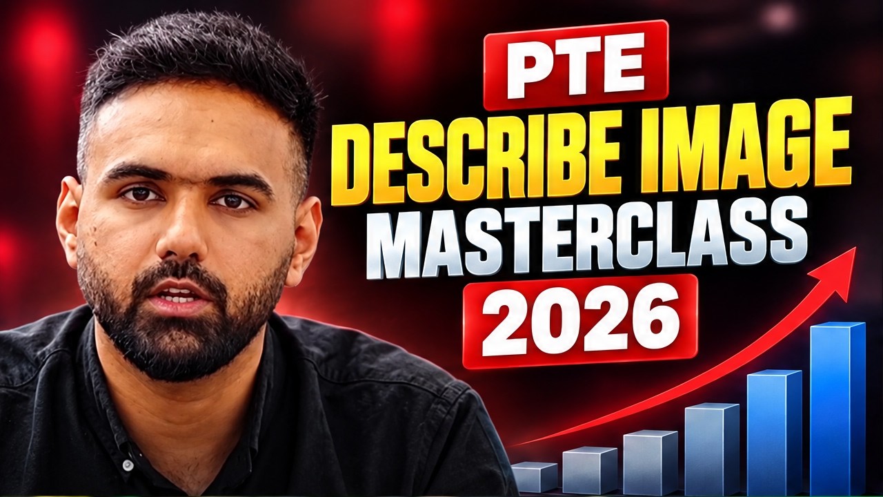 PTE Describe Image 2026: перестаньте использовать шаблоны (сделайте это)