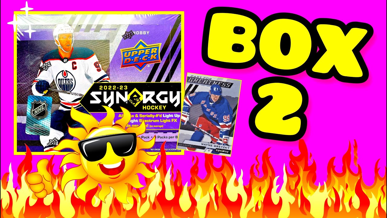 CASE HIT! 2022-23 Upper Deck Synergy Hockey Hobby Box Break #2 (2023)