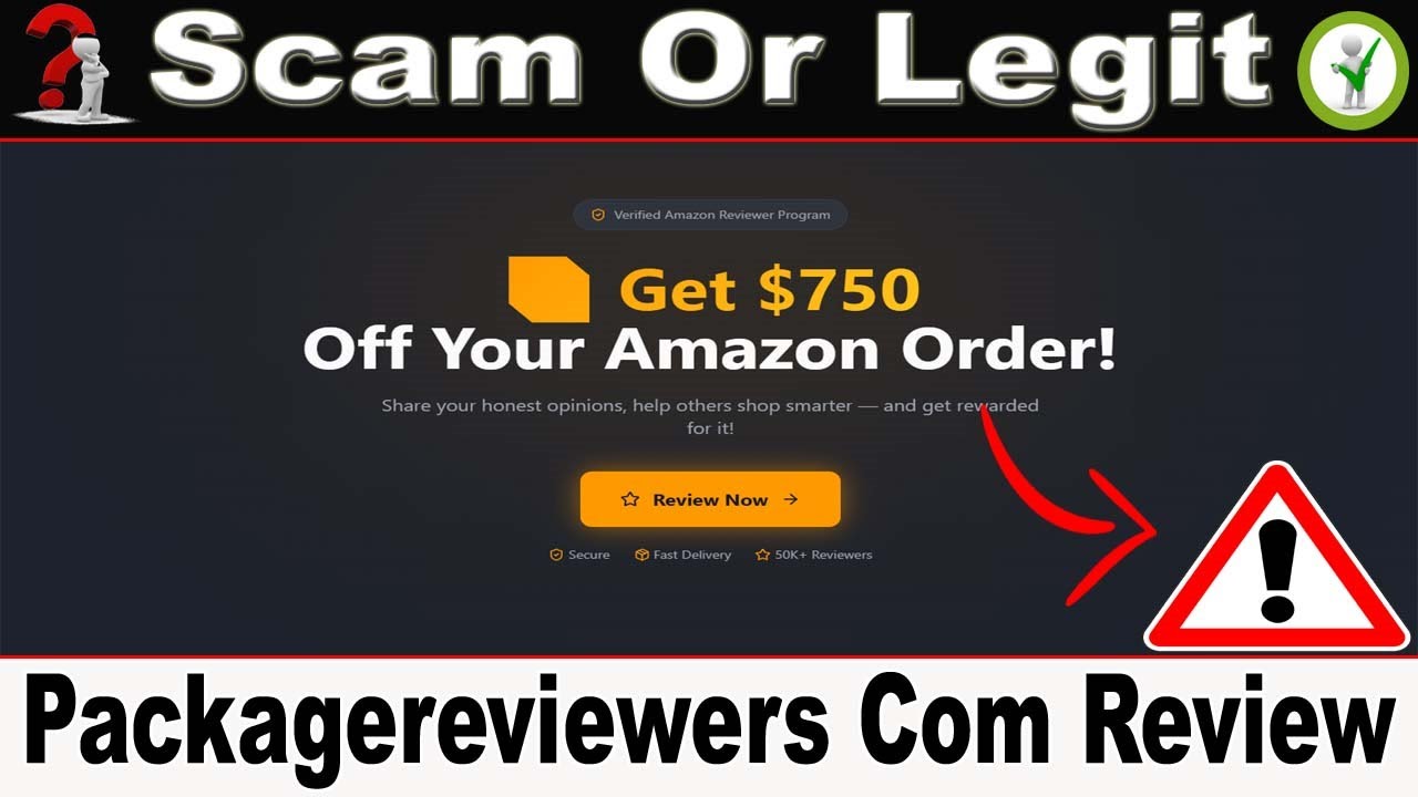 Обзор сайта Packagereviewers.com ⚠️ Мошенничество с вознаграждением от Amazon в размере 750 долла...