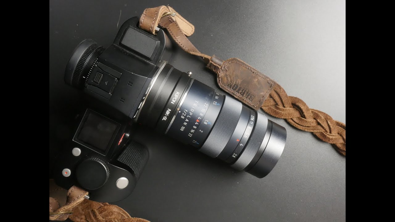 Meyer Optik Trioplan 100mm f2.8: a prototype version
