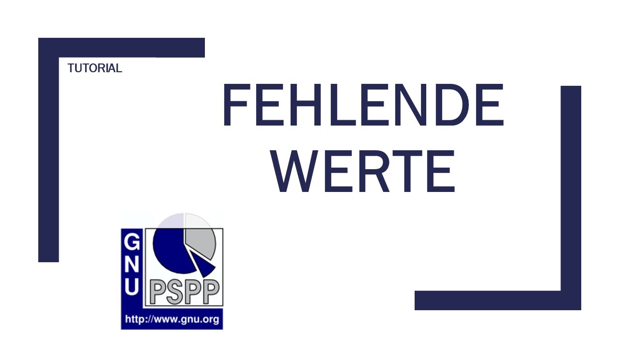 PSPP: Fehlende Werte definieren