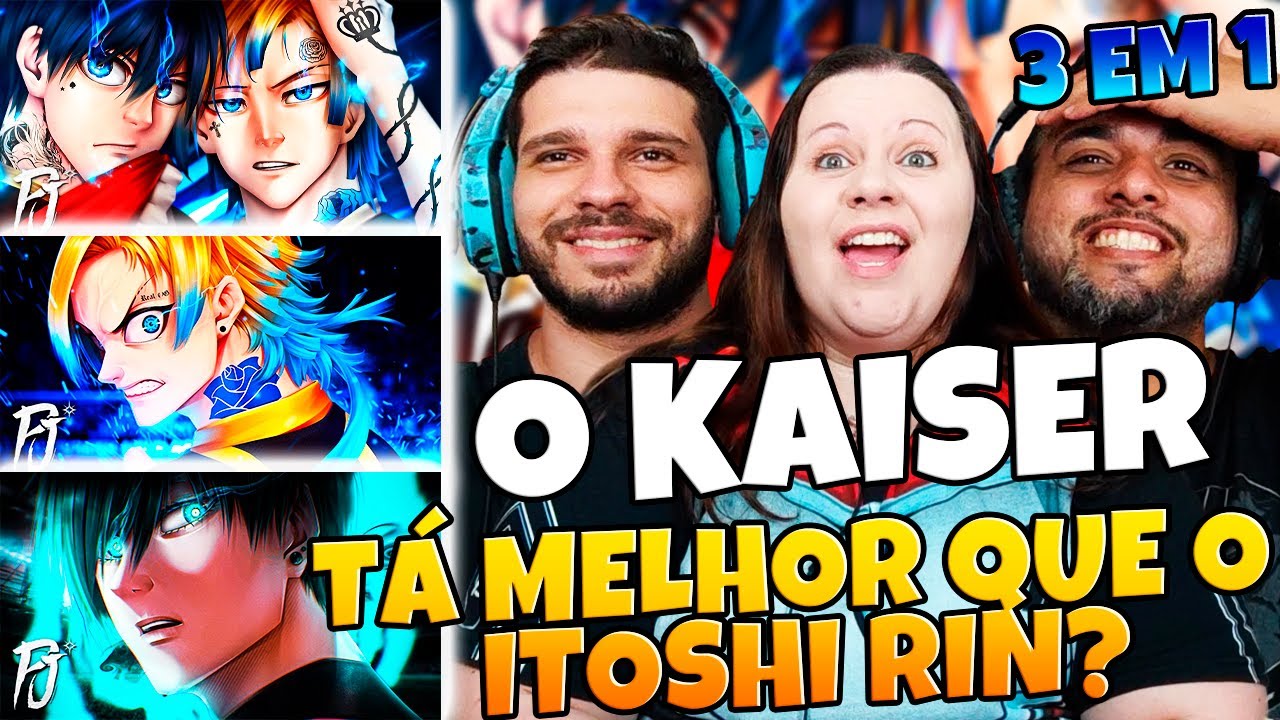 ESPECIAL 3 EM 1 BLUE LOCK PEJOTA TRAP | Isagi e Kaiser Trap + Kaiser Trap III + Rin Itoshi Trap II
