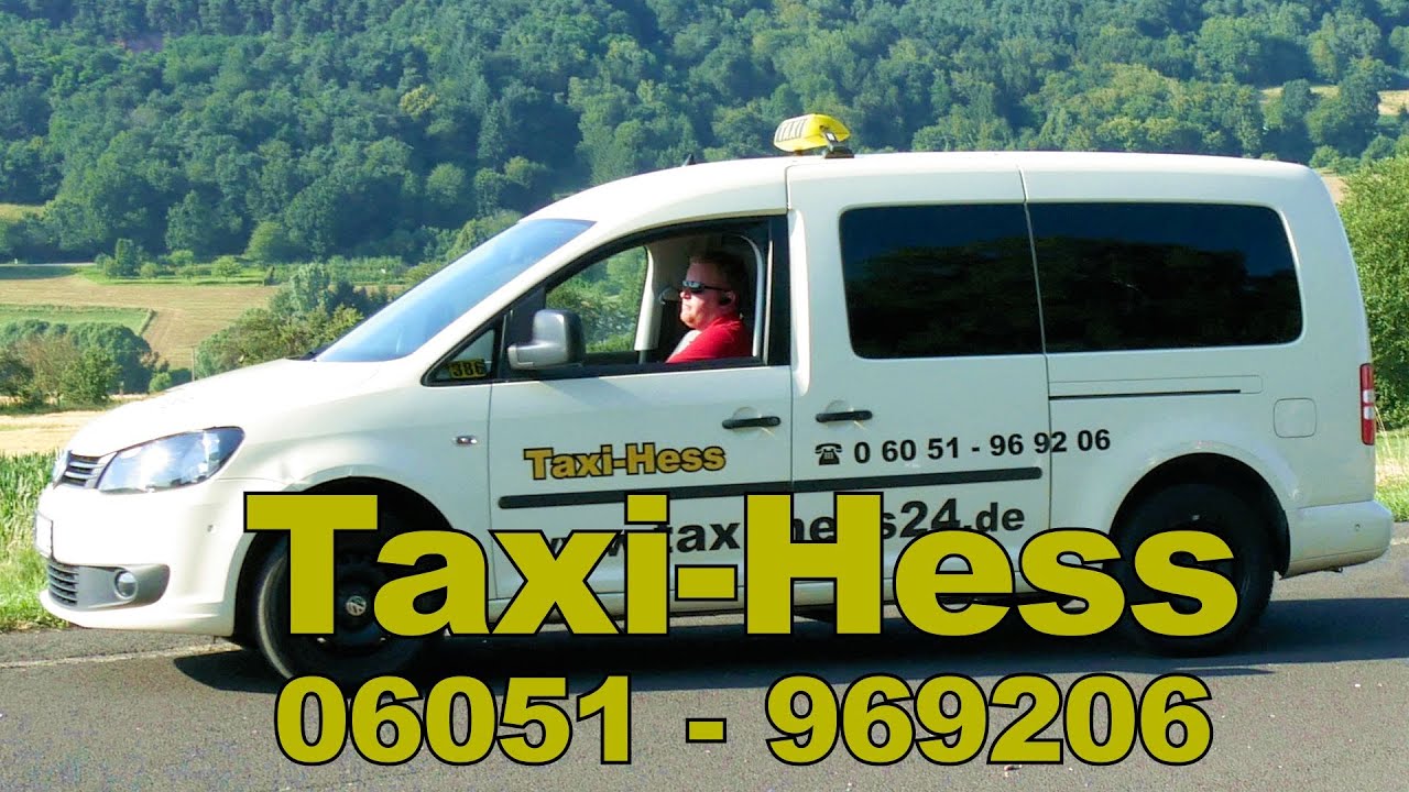 Taxi Hess - VW Caddy f&uuml;r Patientenfahrten mit Rollstuhl oder Tragestuhl - Gelnhausen - H&ouml;chst