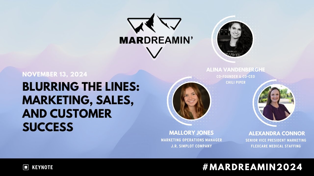 Blurring the Lines: Marketing, Sales, and Customer Success