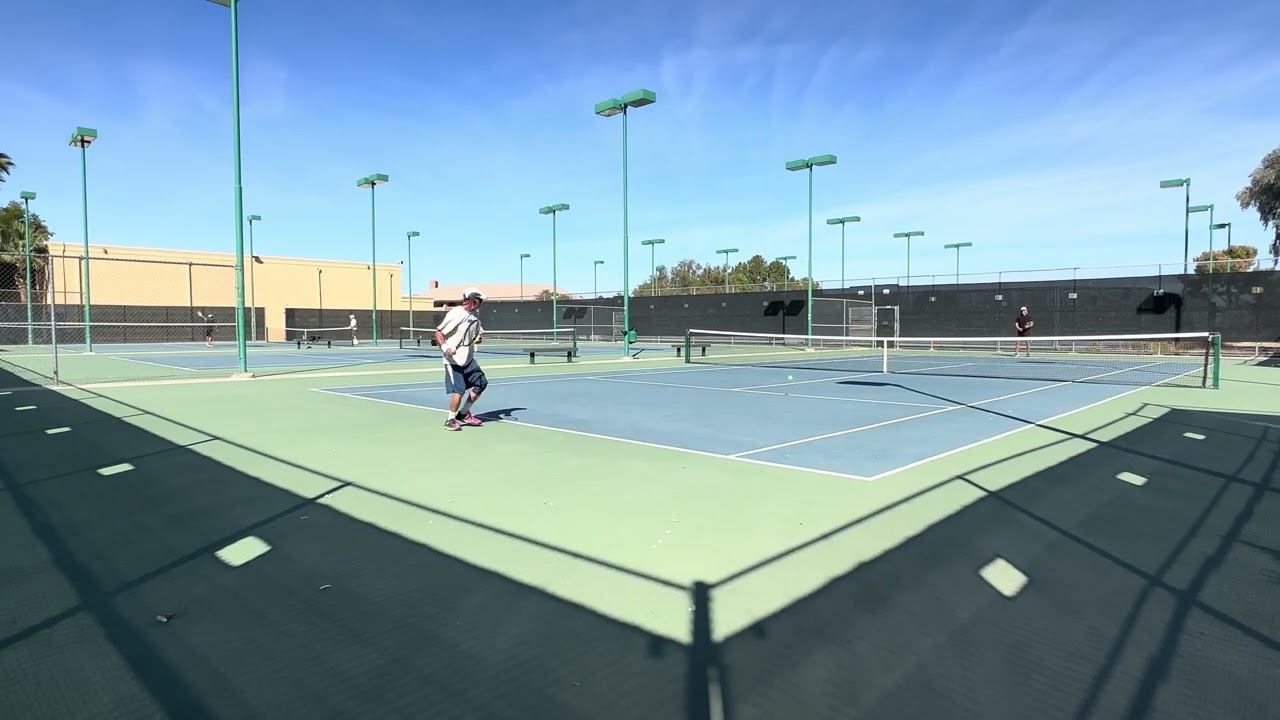 condensed tennis rallies