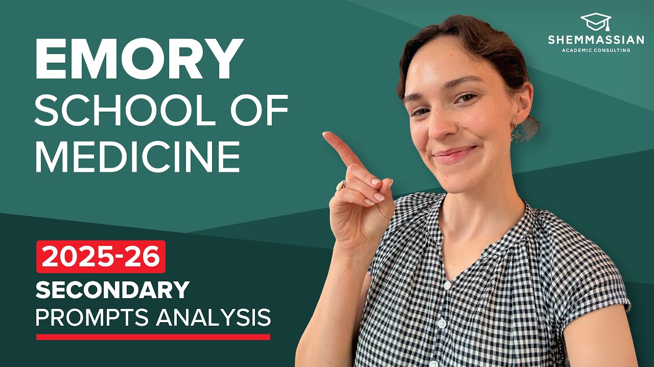 Our analysis of every Emory School of Medicine secondary essay prompt