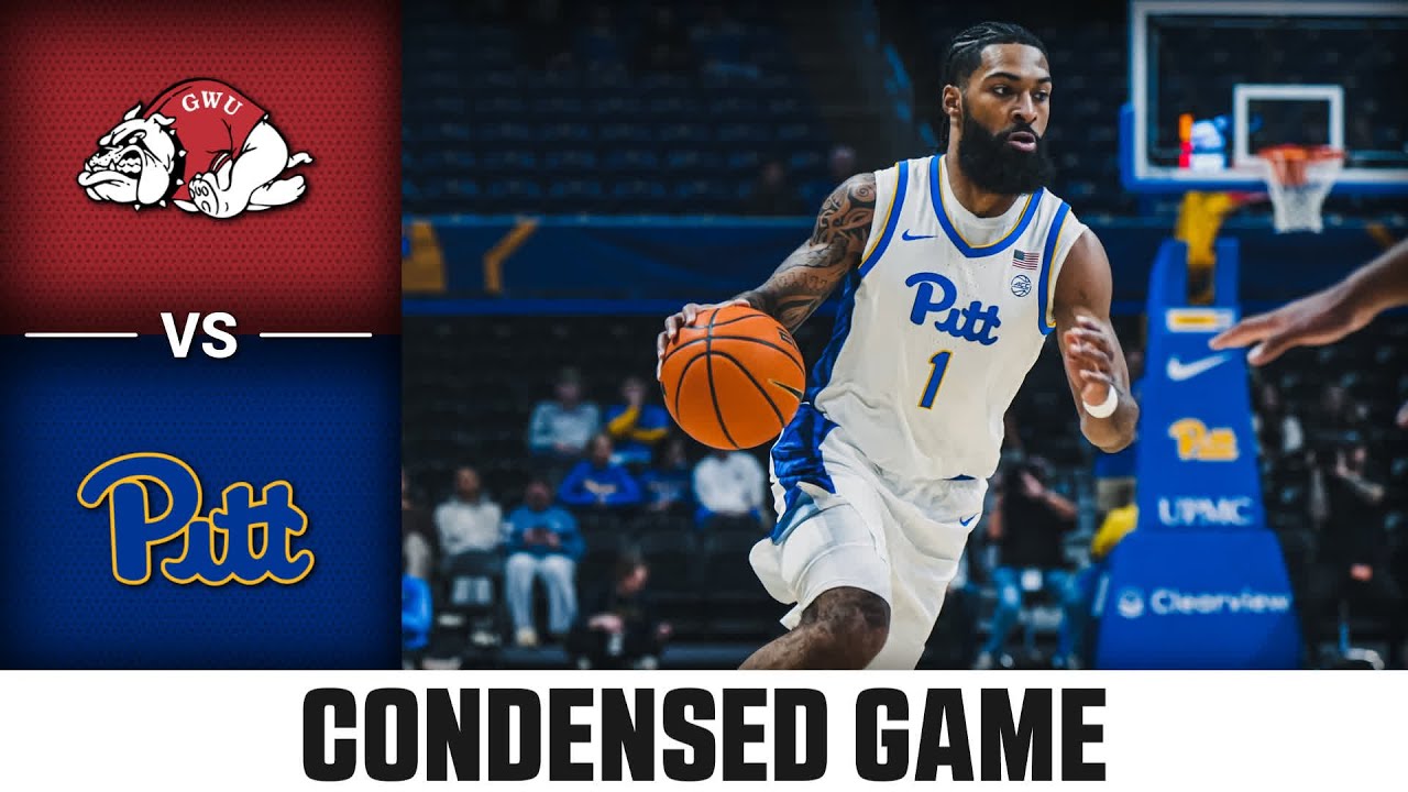 Gardner-Webb vs. Pitt Condensed Game | 2024-25 ACC Men’s Basketball