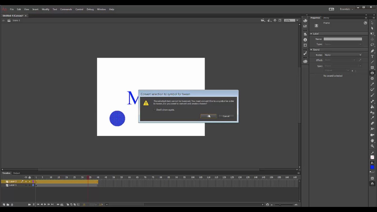 Создание маски в Adobe Animate