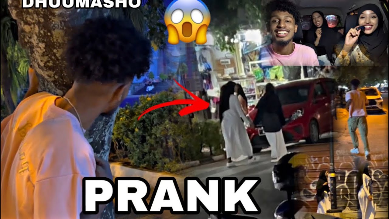 PRANK KII UGU XUMAA AMIIRO IYO SUNDUS KU SAMEEYE  MAGAALDA UGA DHUUNTAY SI XUN UGA XANAAJIYE SORRY