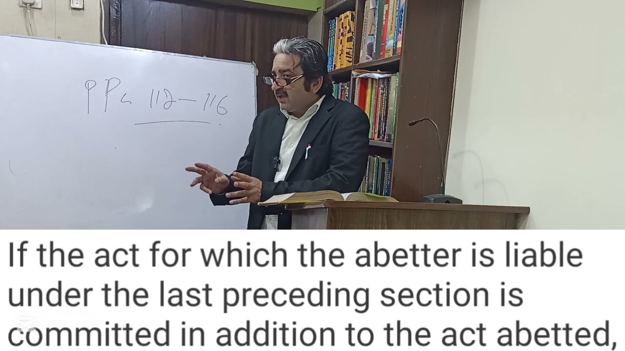 Section 112 and 113 PPC #kung #criminallaw