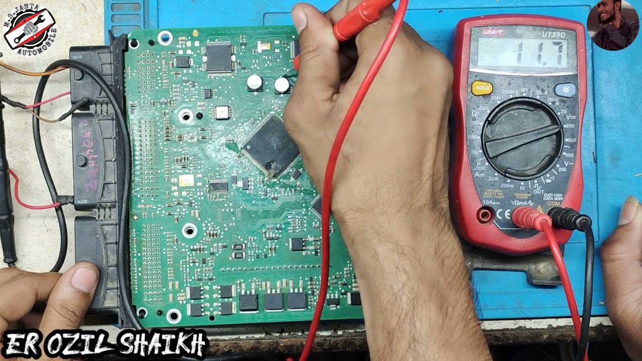 SID306 Continental Ecm Voltage checking | Aware of High ⚡ Voltage | 164v Dc | Renault Duster diesel