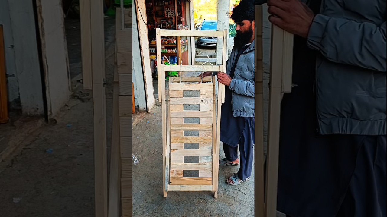 Foldable chair arts, chair making process, 