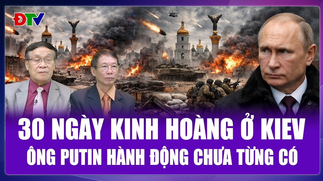 QUỐC TẾ HÔM NAY: Ông Putin hành động chưa từng có ở Kiev, tên lửa “quái vật” Nga ồ ạt xuất kích