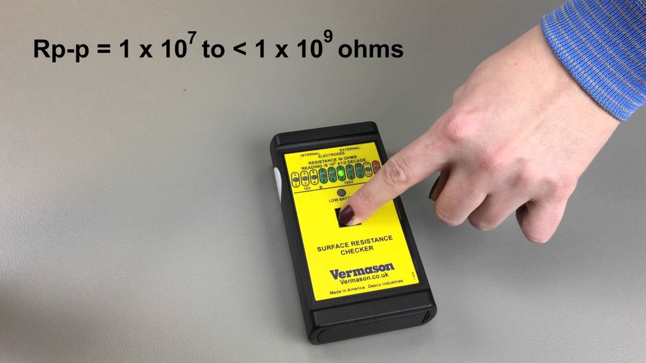 Vermason Surface Resistance Checker