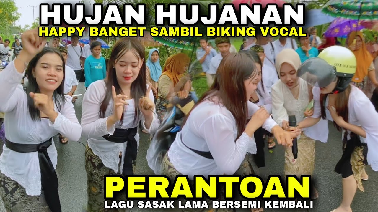 Lagu Lama Bersemi Kembali Rendi Reinata 05 Perantoan Happy Banget Sambil Hujan Hujanan