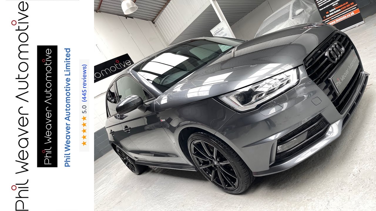 Used Audi A1 1.4TFSi S Line Nav Sportback in Daytona Grey pearl for sale in Preston, Lancashire.