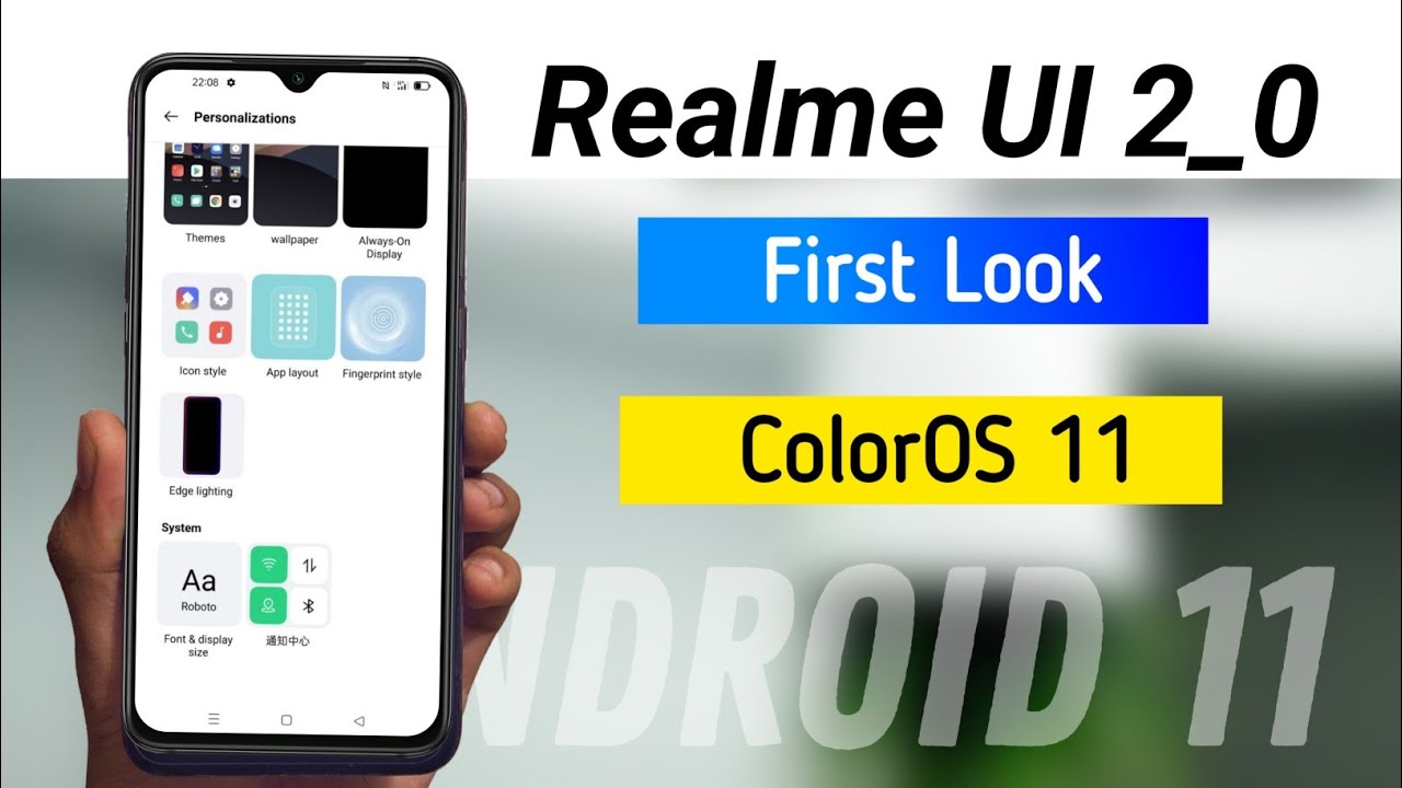 Realme UI 2.0 First Look | 🔥🔥 Realme UI Android 11 Beta Update | Realme UI 2_0 Features | Realme 😍