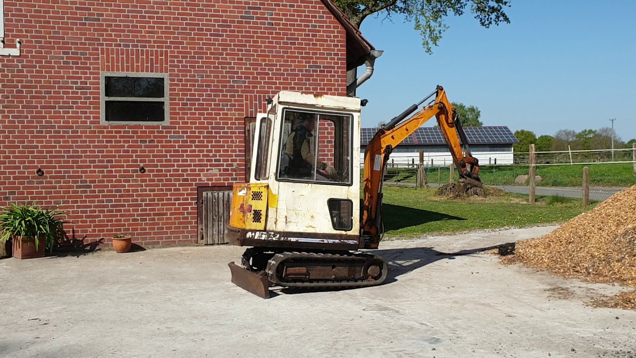 Hanix N150-2 Baujahr 1993 1904 Bh Maschinenvideo
