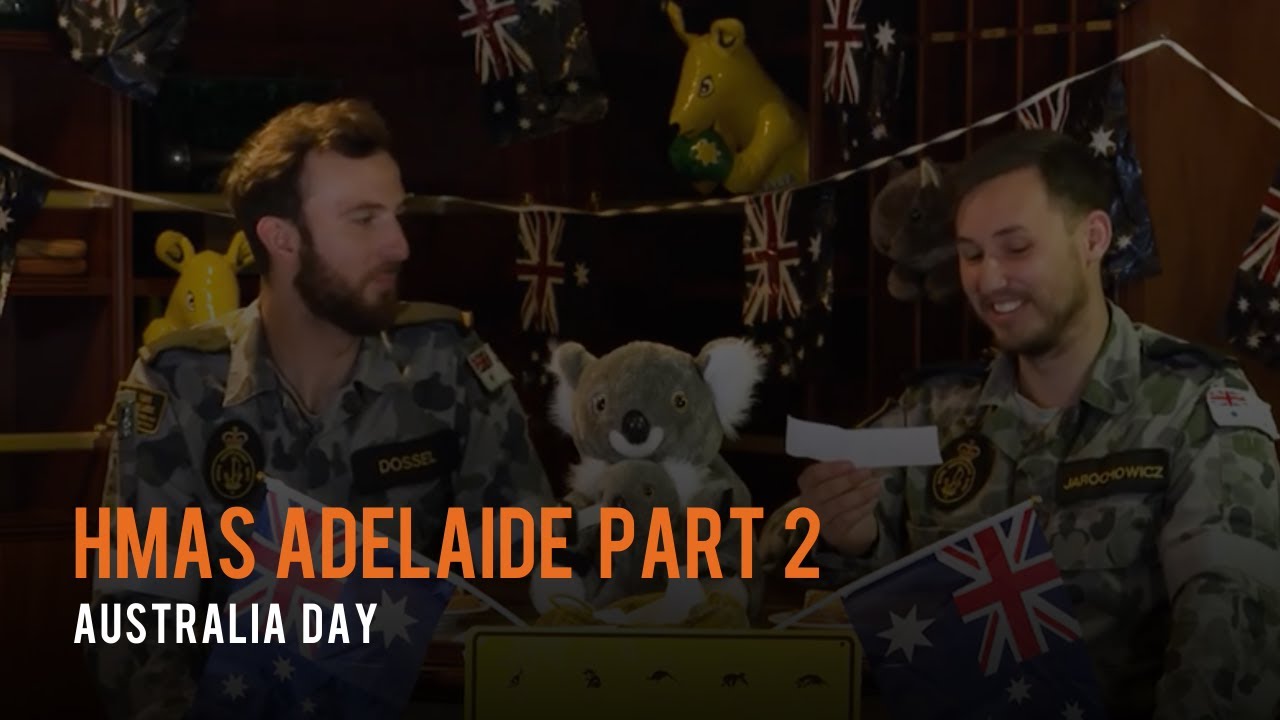 Australia Day on HMAS Adelaide Part Two