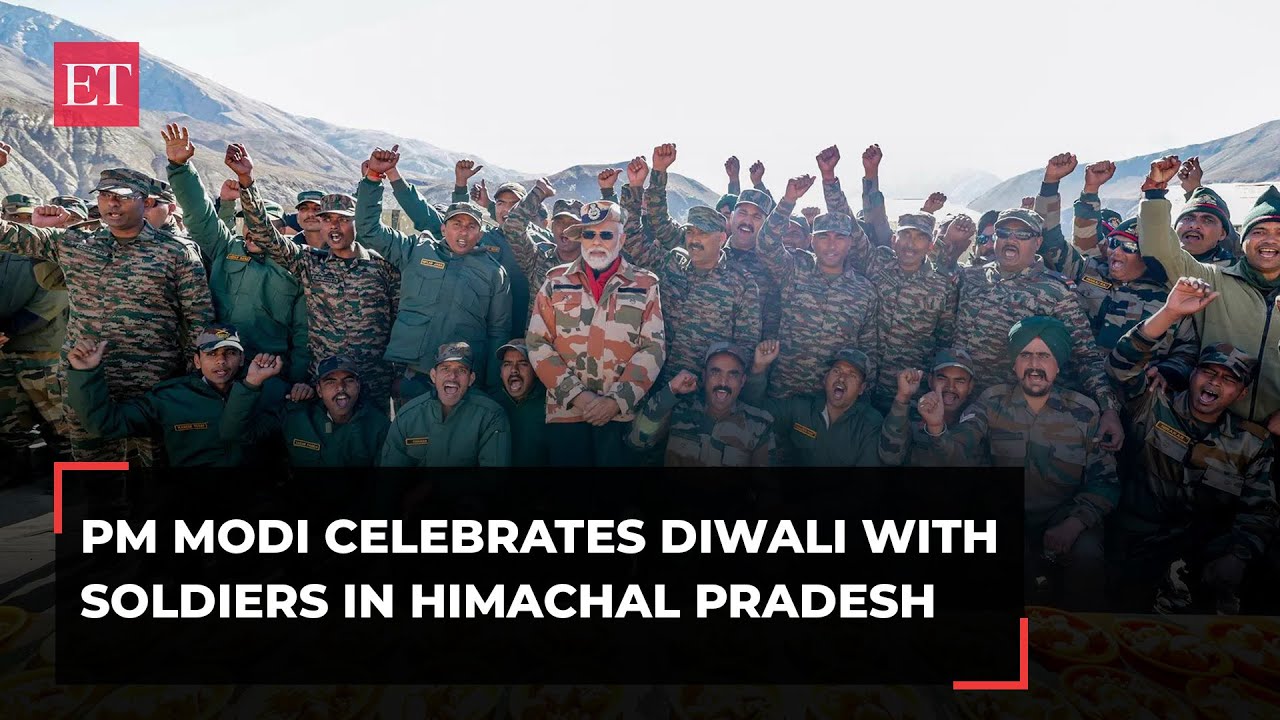 PM Narendra Modi celebrates Diwali with ITBP and Indian Army in Himachal Pradesh