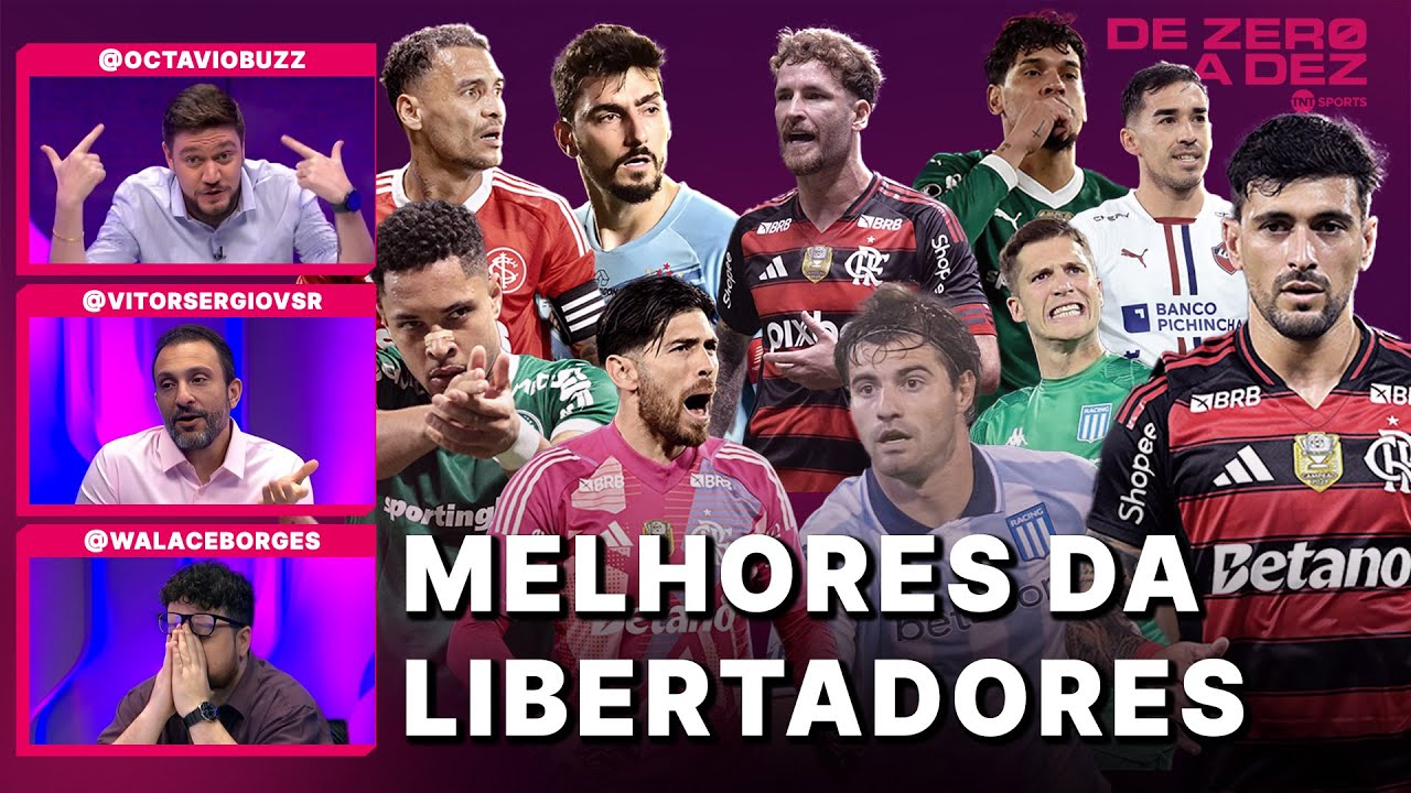 QUEM FOI O MELHOR JOGADOR DA LIBERTADORES 2025? | DE ZERO A DEZ