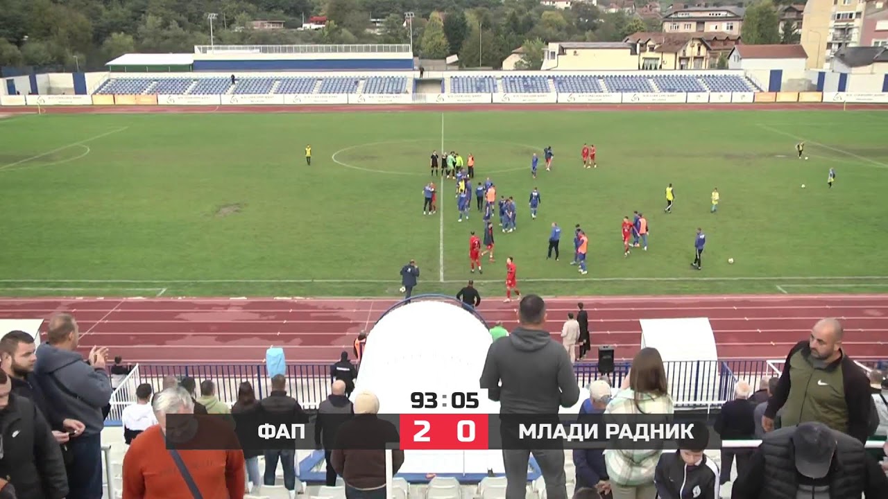 FK FAP Priboj - FK Mladi radnik Požareva (Srpska liga Zapad)
