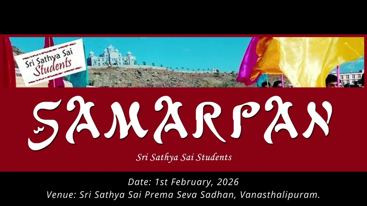 Samarpan#79 by Dr. N. Venkata Rao garu , Sri Sathya Sai Prema Seva Sadan, Vanasthalipuram