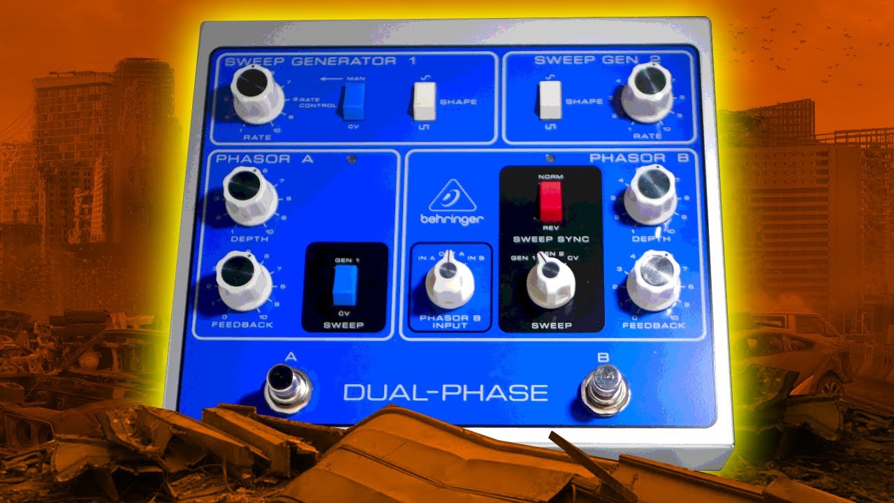 Behringer Dual-Phase: Is This Massive Pedal Worth It?