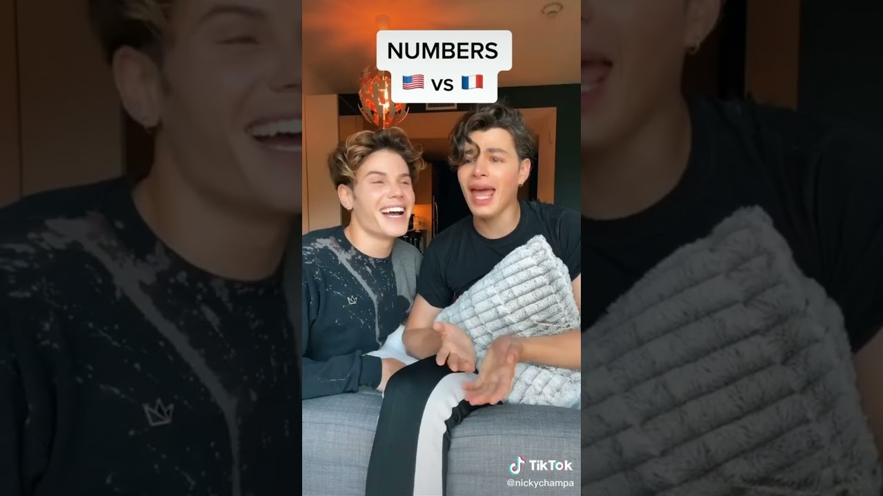 Nicky and Pierre - America VS France TikToks