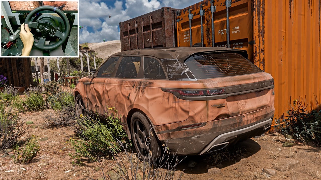 Rebuilding Range Rover Velar 600HP - Forza Horizon 5 | Thrustmaster T300RS gameplay