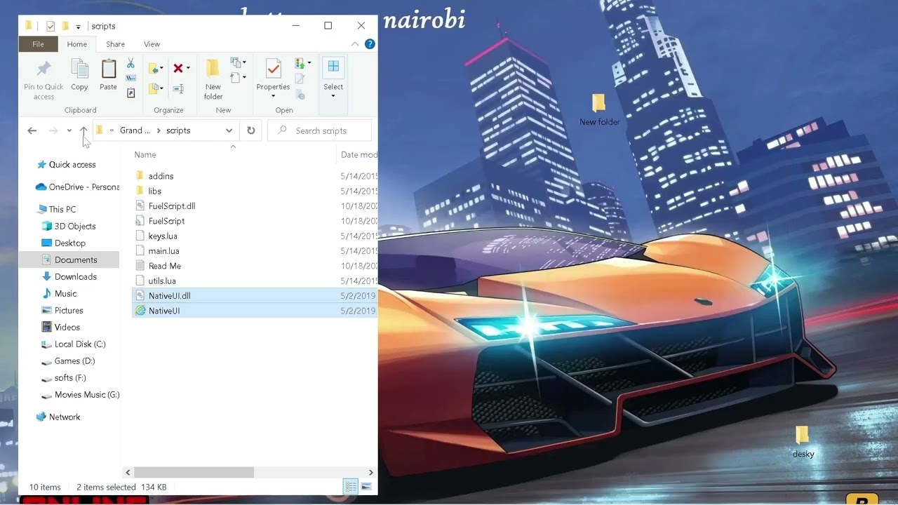 How to Install Native Ui , ScriptHookVDotNet v3 .3.1 & ScriptHookV (2022 Latest )