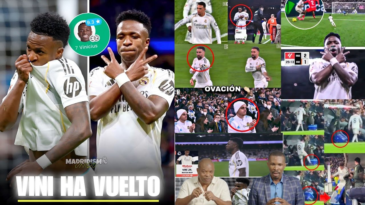 Rudy sou viktwa Real Madrid vs sociedad & pèfòmans Vinicius ki sou rout jwenn vrè fom Li ak arbeloa