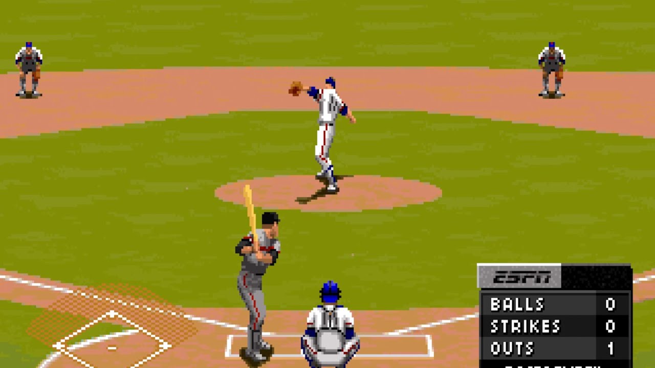 ESPN Baseball Tonight (PC) - CPU vs. CPU Gameplay