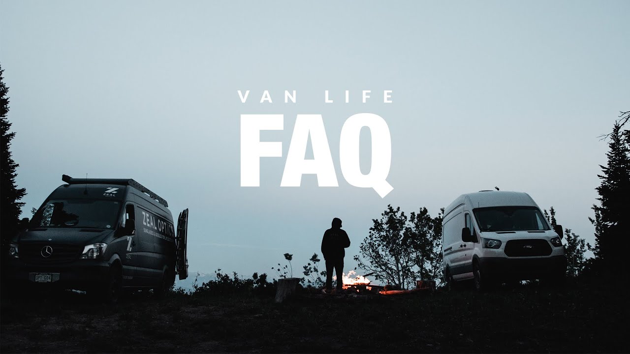 Van Life FAQ | Where do you shower? How do you power a desktop PC?