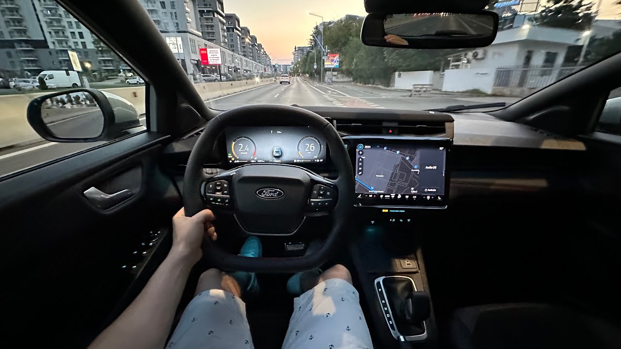 Тест-драйв нового Ford Puma ST Line 2024 Facelift от первого лица