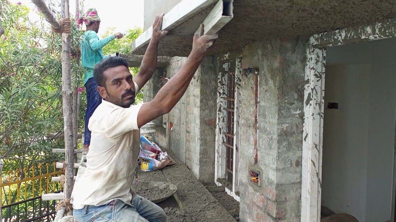 সঠিক নিয়মে সানসেট প্লাস্টার#বিল্ডিং#আউটার#সানসেট #প্লাস্টার #রাজমিস্ত্রি
