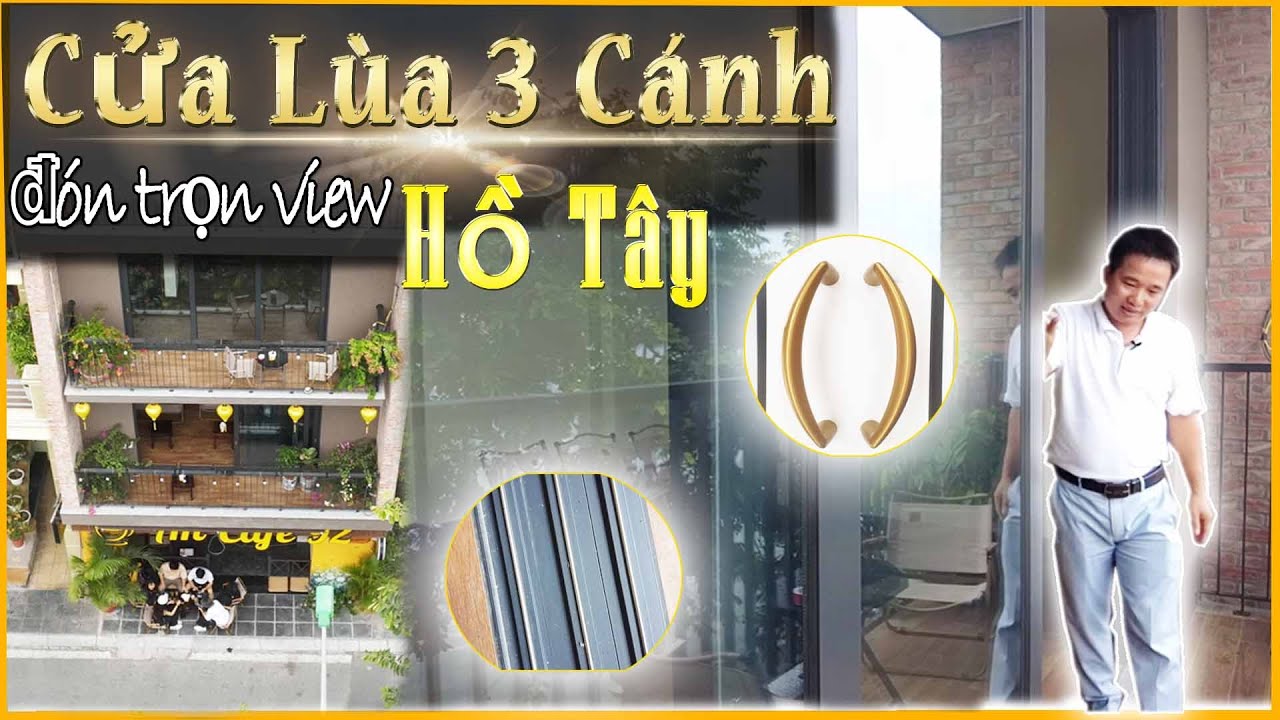 ✅Tìm hiểu Cửa Lùa 3 Cánh Nhôm Xingfa Class A| Cửa Nhôm Phiên Bản Châu Âu| Tường Kính TKC