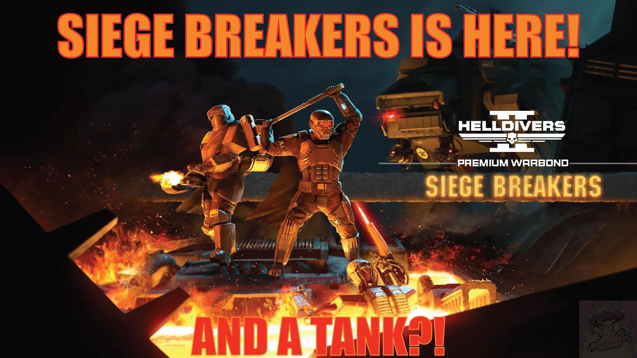 🔴LIVE - NEW WARBOND SIEGE BREAKERS + A TANK?!