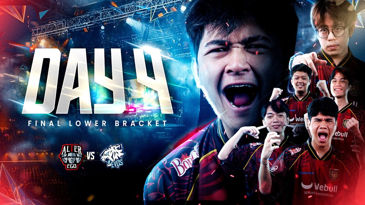DAY 4 PLAYOFFS MPL ID SEASON 16 | ALTER EGO VS EVOS | LOWER BRACKET FINALS