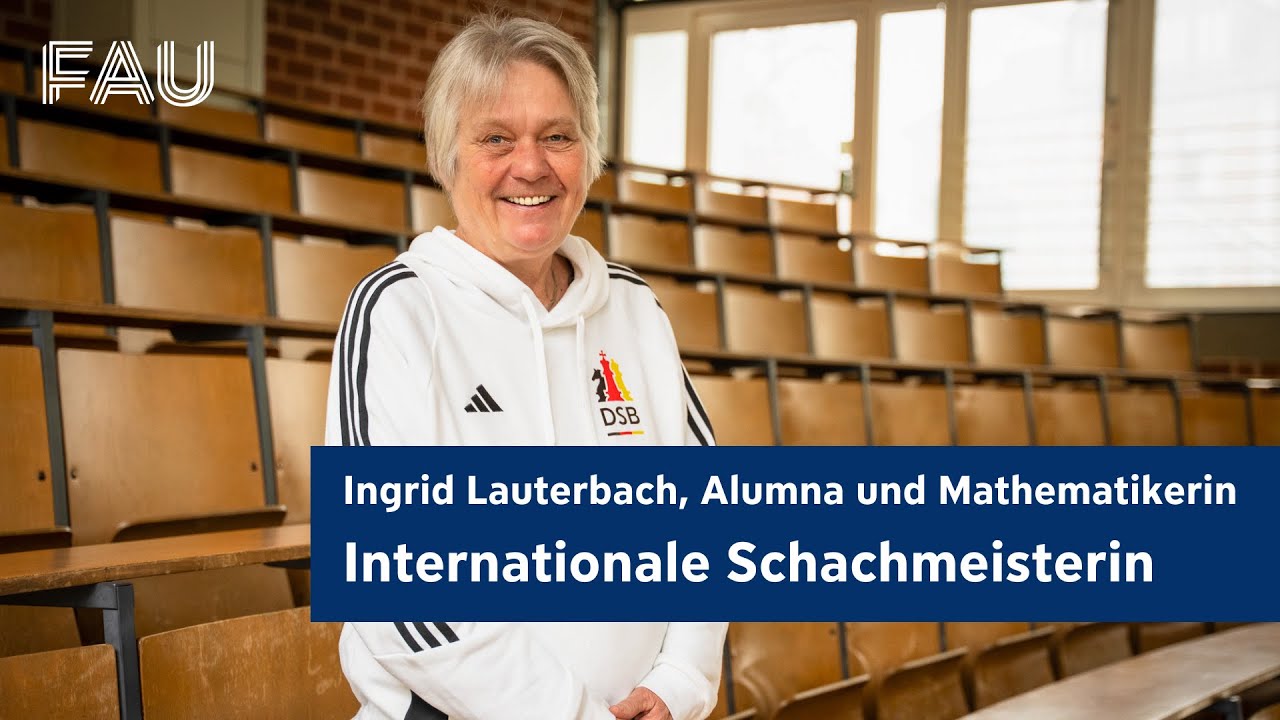 Interview mit Ingrid Lauterbach: Präsidentin des Deutschen Schachbundes | #mystory [FAU Alumni]