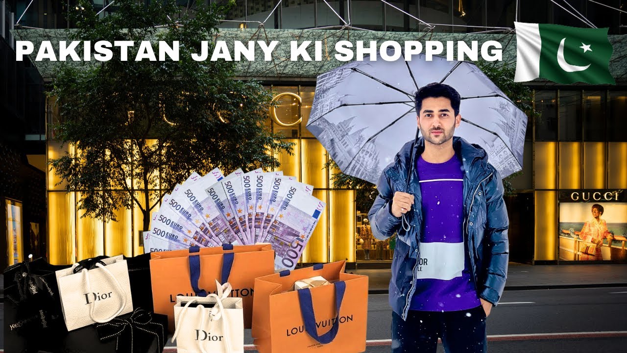 PAKISTAN JANY KI SHOPPING | 10  LACK AURA DIA | ITALY VLOG #trending