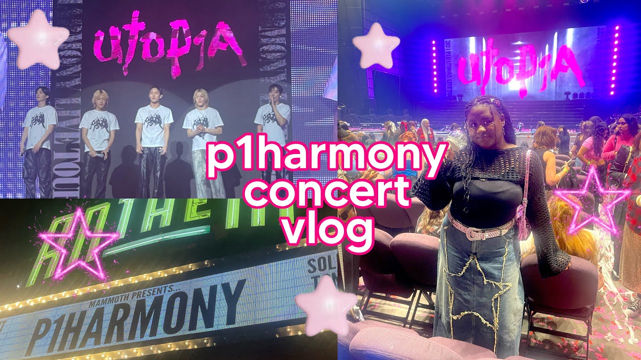 P1HARMONY UTOPIA IN DC CONCERT VLOG + grwm