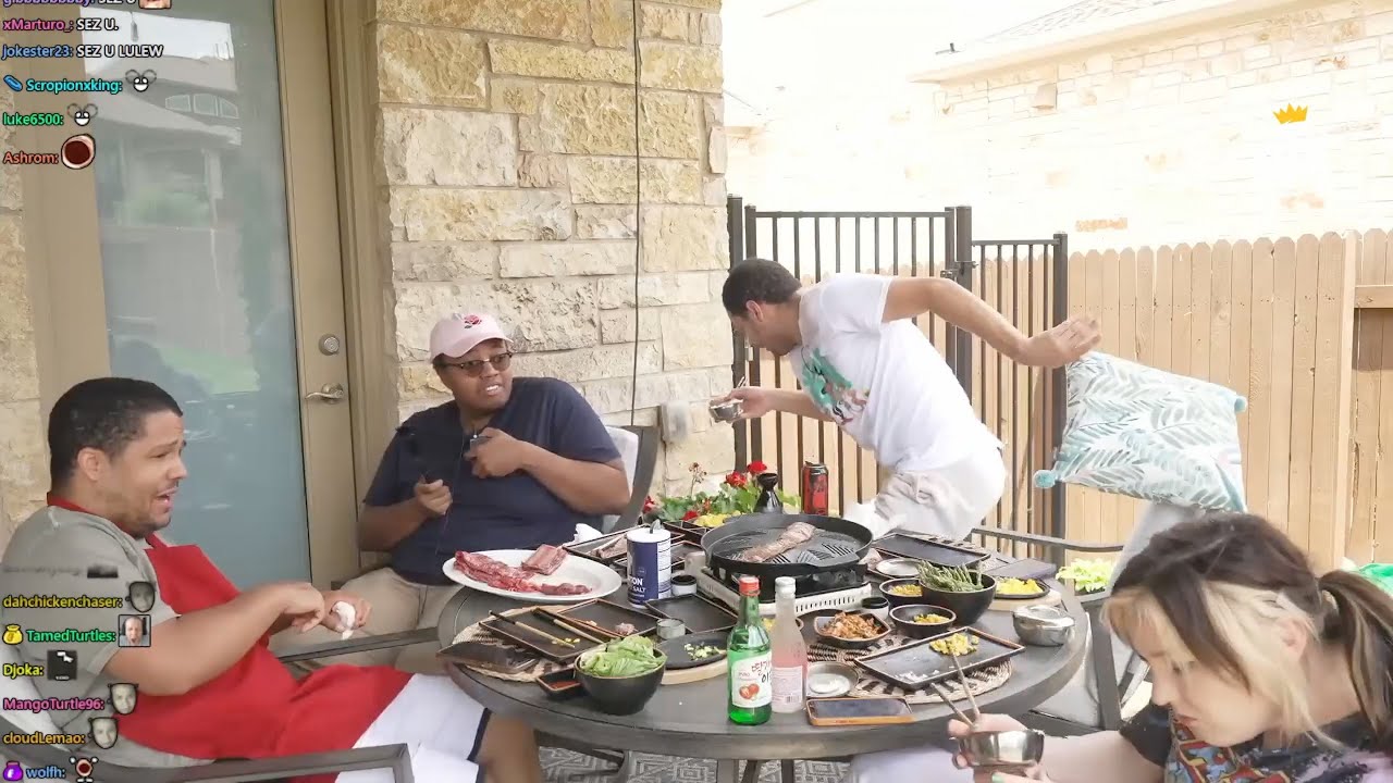 Russel 2022-05-01 'KOREAN BBQ WITH NICK, MALENA AND EMONEY'