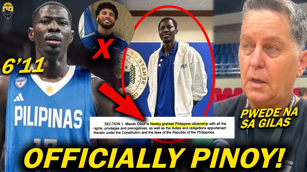 ELIGIBLE na sa GILAS ang 6'11 Center! LOCAL sa Asian Games, Malick Diouf Elizabeth Means Update
