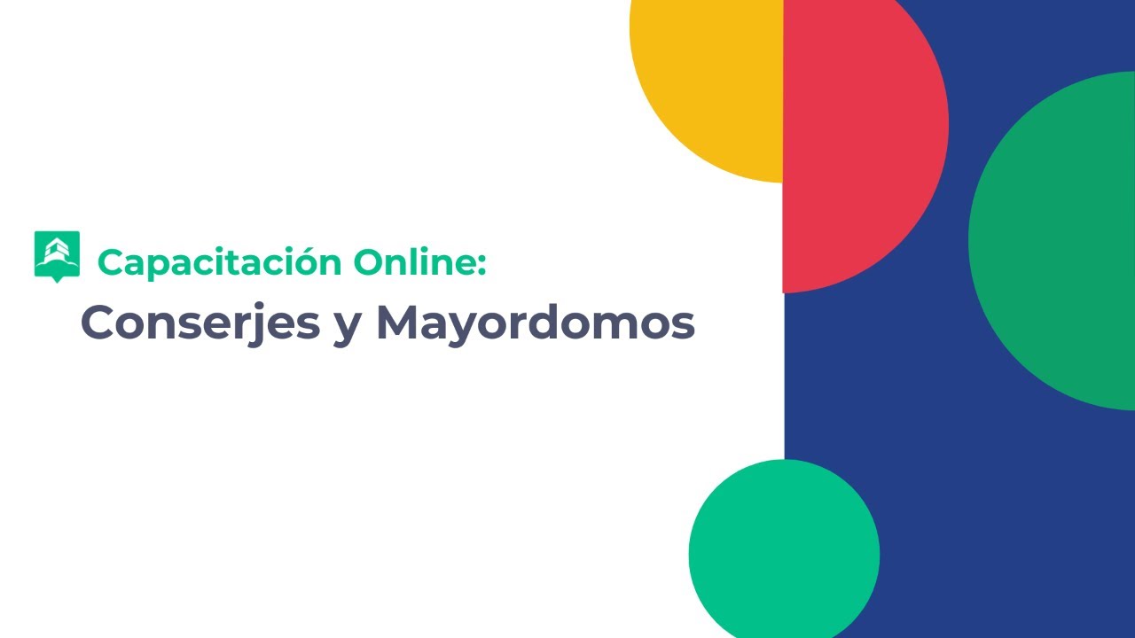 Capacitación a Conserjes y Mayordomos 
