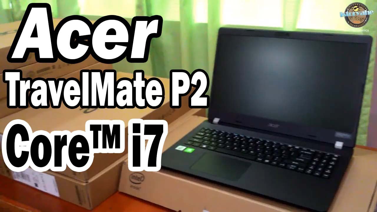 Acer TravelMate P2 | Unboxing Setup and testing